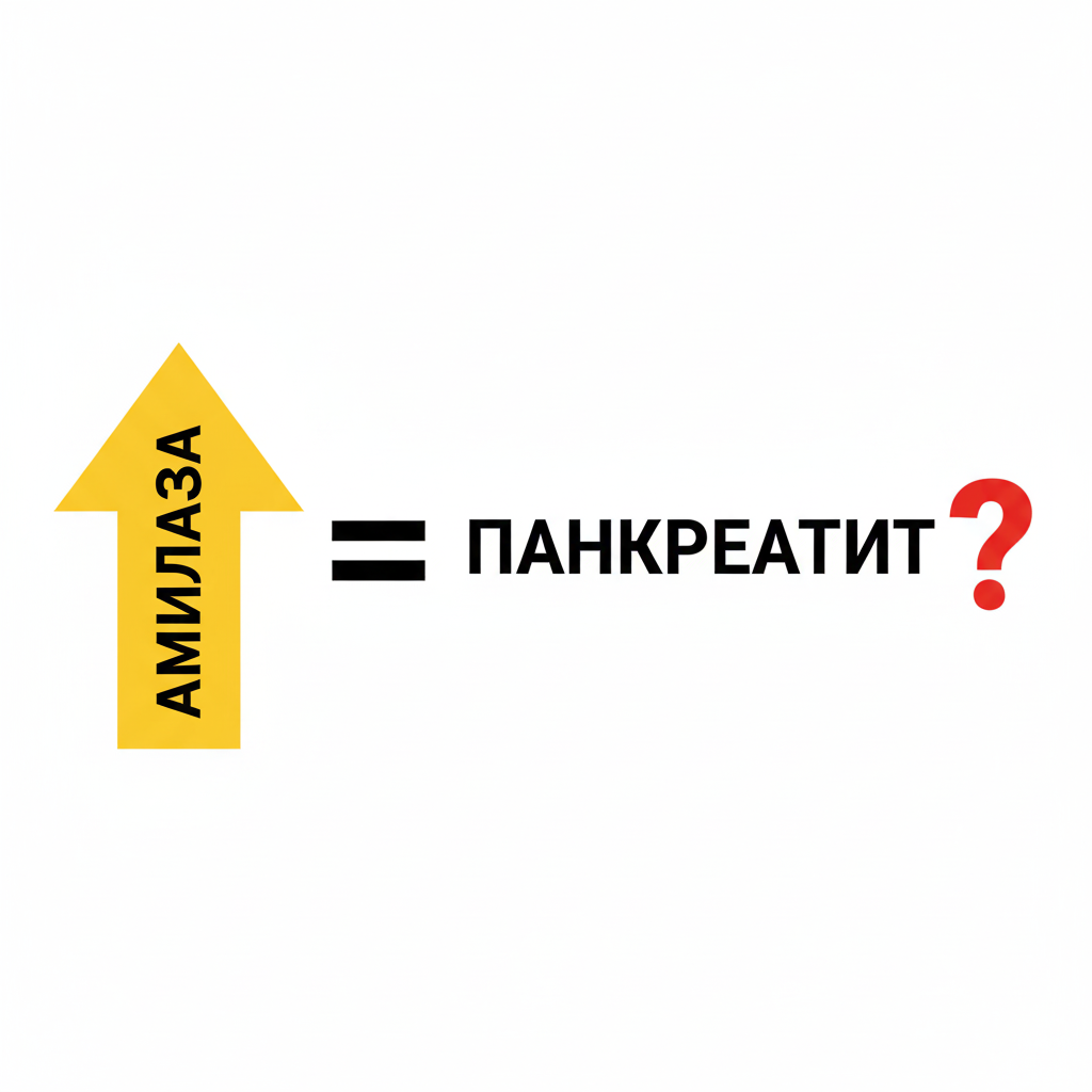 Почему повышение амилазы еще не говорит о панкреатите