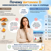 Исключение из правил. Почему витамин D невозможно получить из еды и солнца