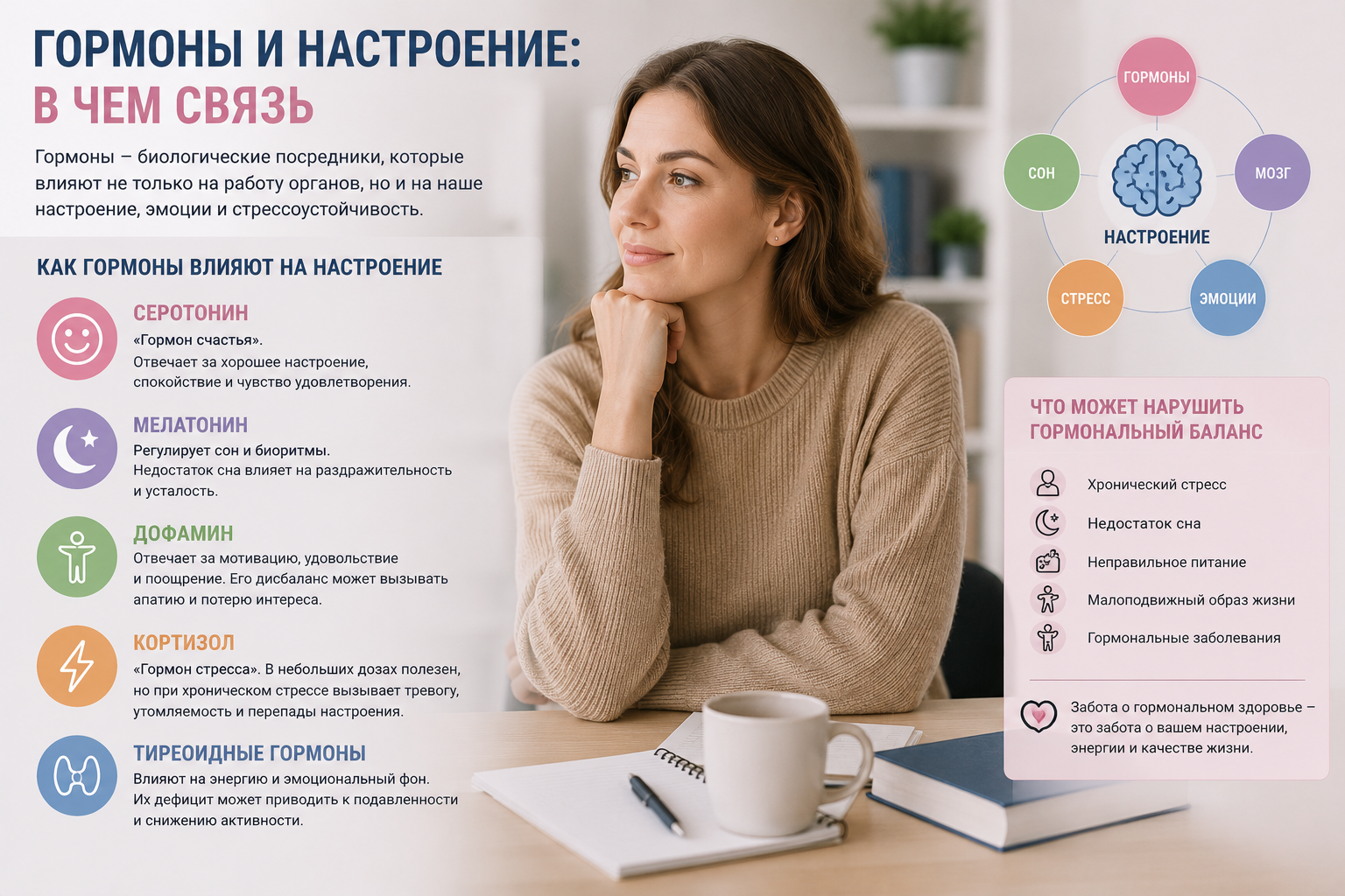 Гормоны и настроение: в чем связь
