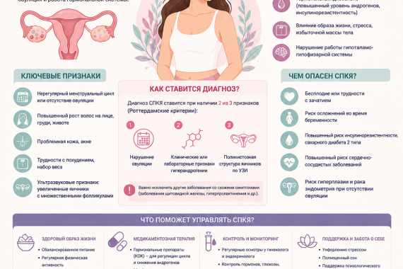 Синдром поликистозных яичников. Что важно знать о диагнозе Синдром поликистозных яичников. Что важно знать о диагнозе